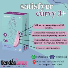 satisfyer curvy 3 tiendas amor plaza norte